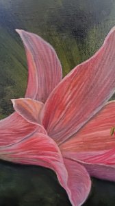 Lily Of The Valley Flower Oil Painting