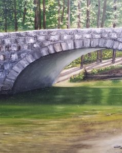 Canvas Print of Original Yosemite National Park Landscape