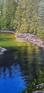 Canvas Print of  Original Realistic Oil Painting