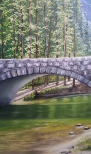 Yosemite National Park on Canvas