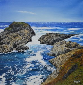The Rocky California Beach