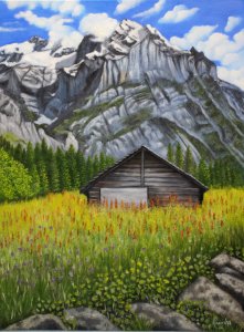 Grindelwald Village Landscape