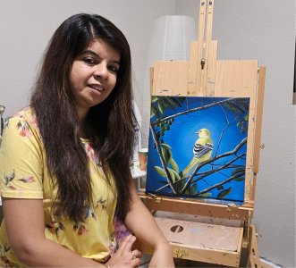 Spotlight on Saffron Finch
