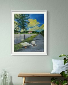 Serene Scene at Sunset