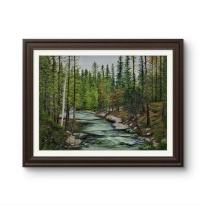 Sequoia National Park Landscape on Canvas