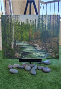 Sequoia National Park Landscape on Canvas